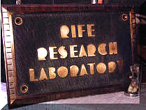 Rife Research Lab